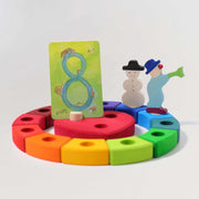 Geburtstagring Regenbogen von Grimms als Deko für Steckfiguren