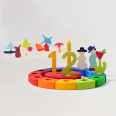 Geburtstagring Regenbogen von Grimms als Deko für Steckfiguren