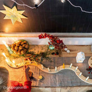 Geburtstagsspirale natur von Grimms zur Dekoration mit Geburtstagsstecker