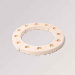 Kleiner Geburtstagsring weiß von Grimms