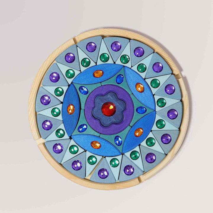 Kleines Glitzermandala von Grimms