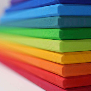 Regenbogen Bauplatten von Grimms