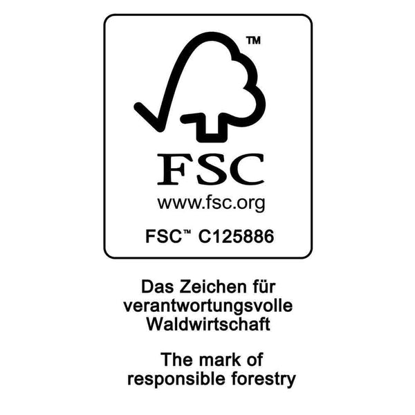 FSC Zertifikat für nachhaltige Forstwirtschaft von Grimms