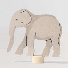 Steckfigur Elefant aus Holz von Grimms zur Dekoration