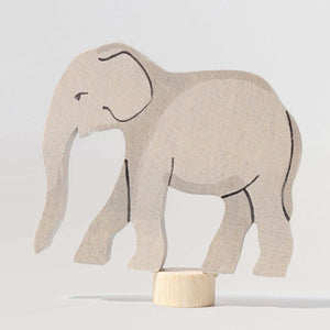 Steckfigur Elefant aus Holz von Grimms zur Dekoration