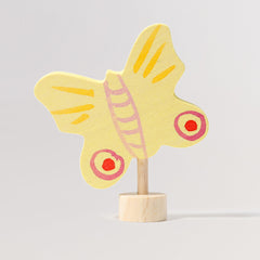 Steckfigur gelber Schmetterling von Grimms