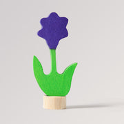 Steckfigur lila Blume von Grimms