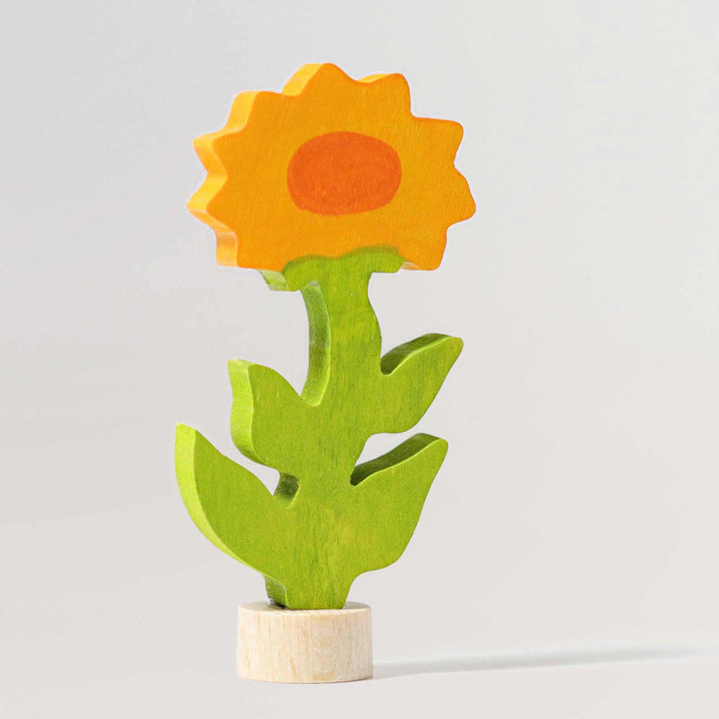 Steckfigur Ringelblume von Grimms als Deko für Geburtstagsringe