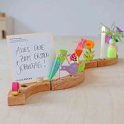 Steckfigur Schultüte Neongrün von Grimms
