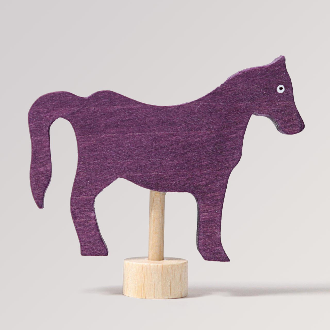 Steckfigur violettes Pferd von Grimms