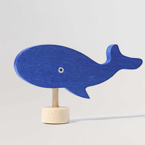 Geburtstagsstecker Wal in blau von Grimms als Deko