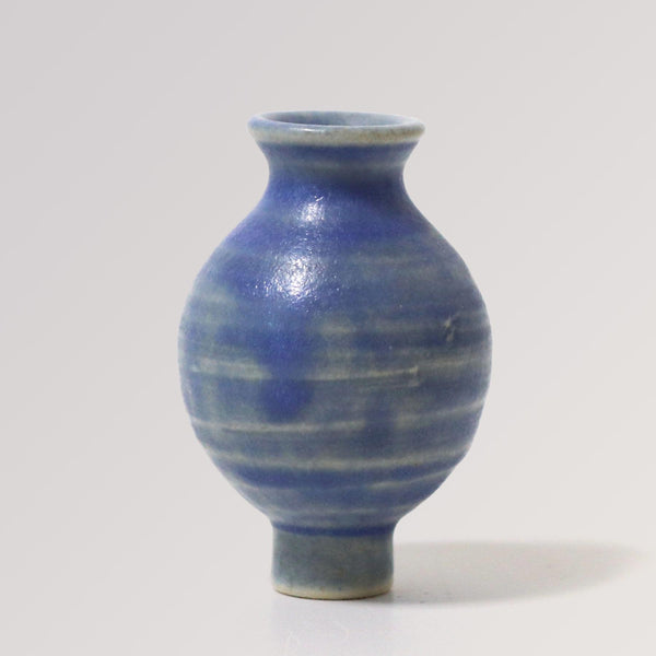 Geburtstagsstecker Blaue Vase aus Keramik von Grimms zur Dekoration