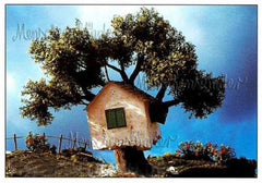 Postkarte - Baumhaus von Gutrath