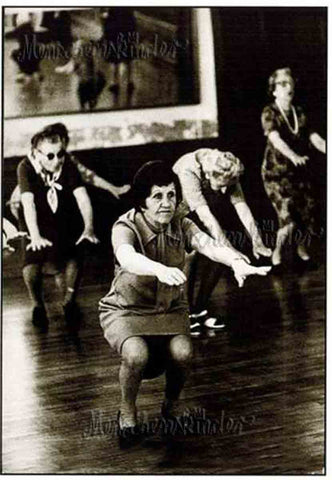 Postkarte - Seniorengymnastik von Gutrath