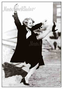 Postkarte - Tanzende Frau von Gutrath