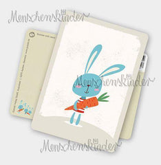 Postkarte - Stolzes Häschen von Gutrath