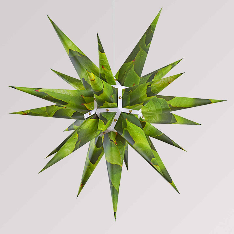 Stern I6 Weinlaub (Edition Natur 2021), 60 cm, Papier, inkl. Kabel und LED von Herrnhuter Sterne