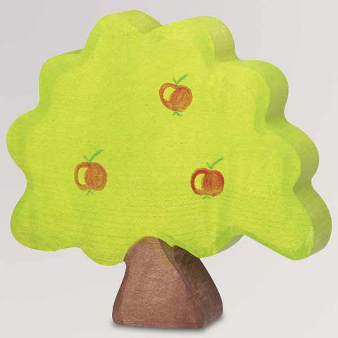 Holzfigur Apfelbaum, klein von Holztiger