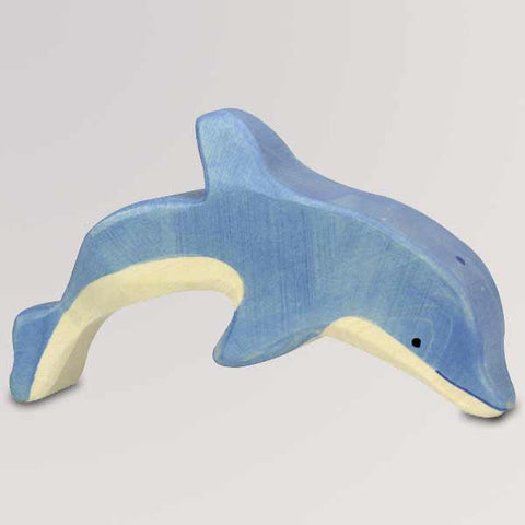 Holzfigur Delphin von Holztiger