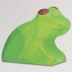 Holzfigur Frosch von Holztiger