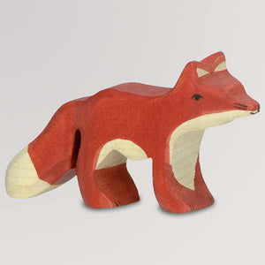 Holzfigur Fuchs, klein von Holztiger