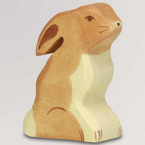 Holzfigur Hase, sitzend von Holztiger