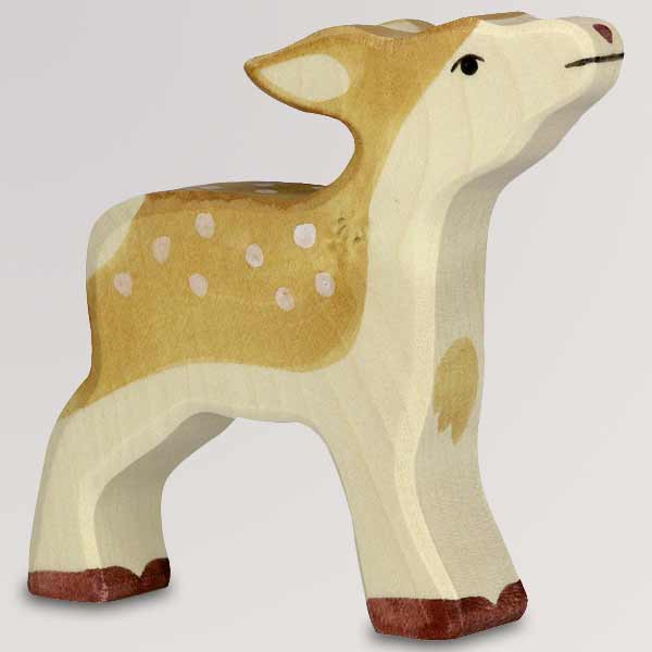 Holzfigur Kitz von Holztiger