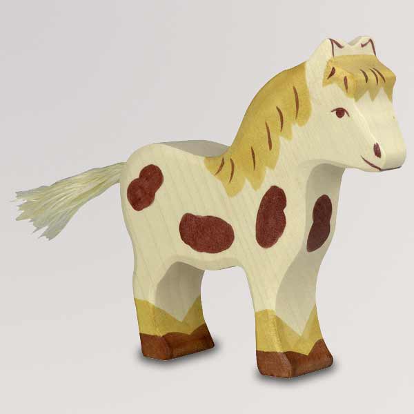 Holzfigur Pony von Holztiger