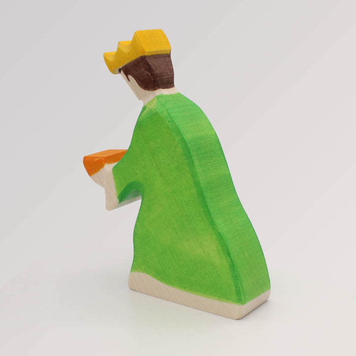 Krippenfigur König Balthasar 3 von Holztiger