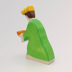 Krippenfigur König Balthasar 3 von Holztiger