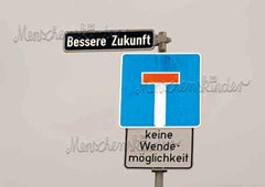 Postkarte - Bessere Zukunft von Huraxdax