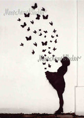 Postkarte - Schmetterlinge von Huraxdax