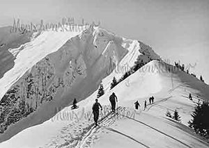 Postkarte - Skitour von Huraxdax