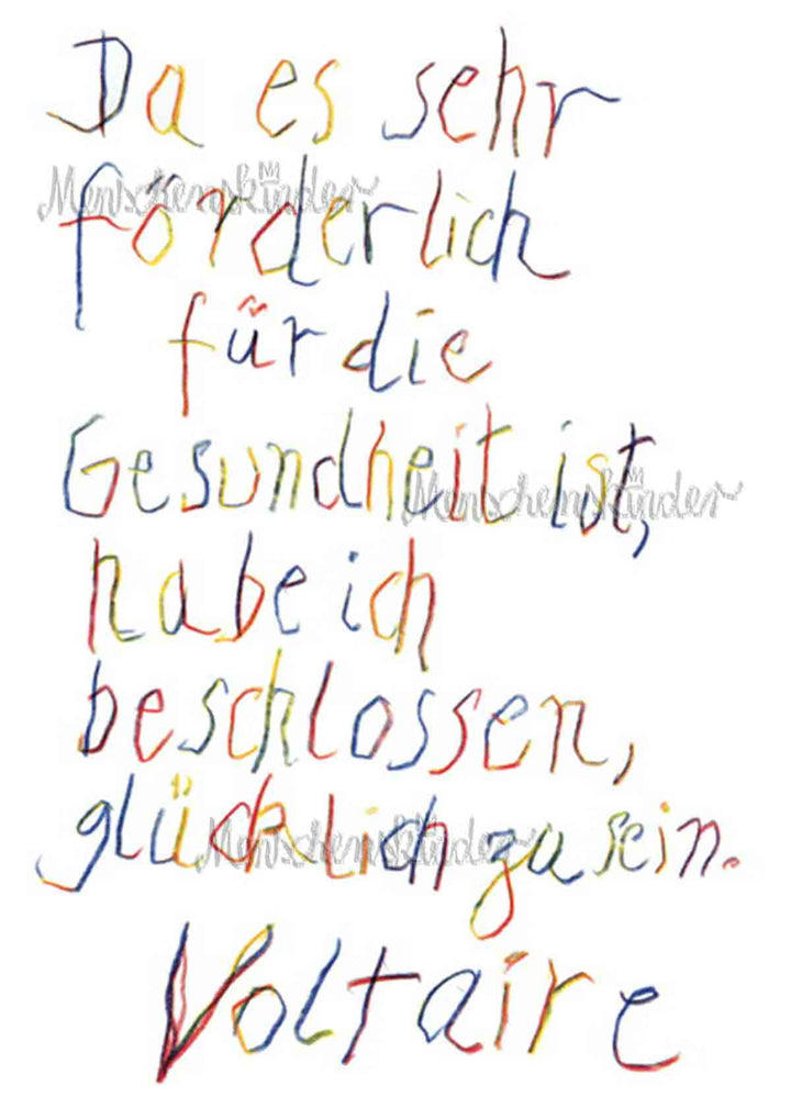 Postkarte - Glücklich sein von Inkognito