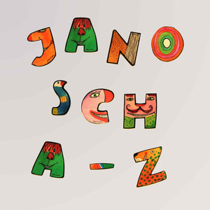 Holzbuchstabe A-Z von Janosch