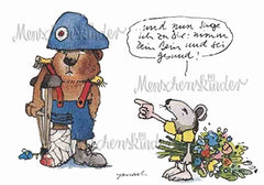 Postkarte - sei gesund von Janosch