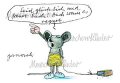 Postkarte - Seid glücklich von Janosch