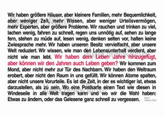 Postkarte - Wir haben dem Leben Jahre hinzugefügt… von Joanna Morani