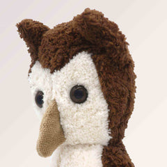 Stofftier Eule mit Spieluhr VEGAN - Kuscheltier von Kallisto