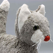 Stofftier Katze grau - Kuscheltier von Kallisto