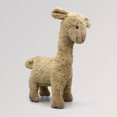 Stofftier Lama, braun, VEGAN - Kuscheltier von Kallisto