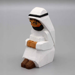 Beduine sitzend von Lotte Sievers-Hahn