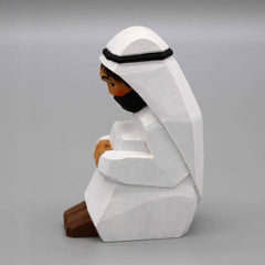 Beduine sitzend von Lotte Sievers-Hahn