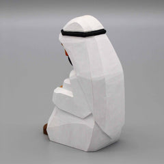 Beduine sitzend von Lotte Sievers-Hahn