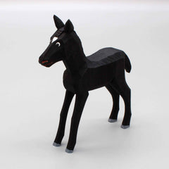 Fohlen, schwarz von Lotte Sievers-Hahn