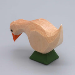 Gans, fressend von Lotte Sievers-Hahn