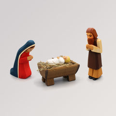 Heilige Familie mit Maria, Josef und Kind von Lotte Sievers-Hahn