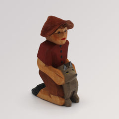 Junge mit Hund von Lotte Sievers-Hahn