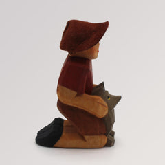 Junge mit Hund von Lotte Sievers-Hahn