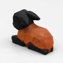 Lamm, dunkel, liegend von Lotte Sievers-Hahn